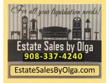 Estate Sales By Olga LLC (Estate Liquidation Co.) New Jersey's #1 Choice