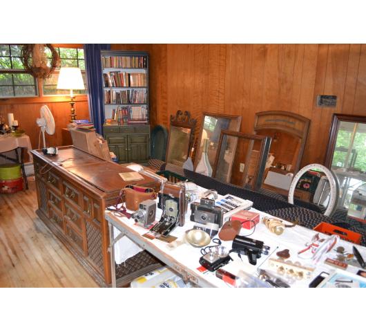 Den Set up for the Sale