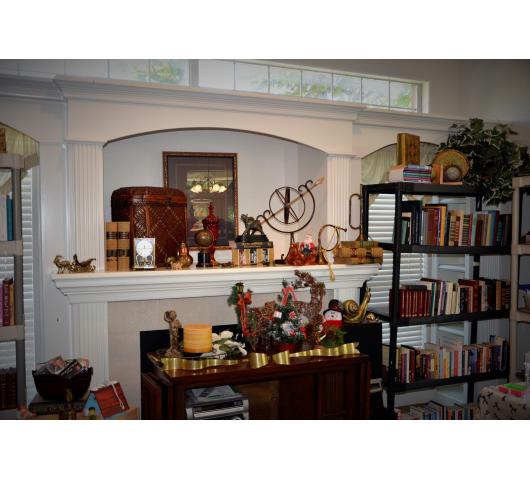 We organize and display all items. 