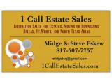 1 Call Estate Sales, LLC