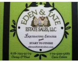 Eden and Tate Estate Sales,LLC