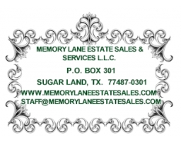 Memory Lane Estate Sales & Services LLC