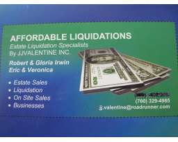 Affordable Liquidations by JJ Valentine