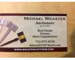 Weaster Auctions