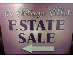 A Vintage Violet Estate Sale