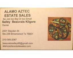 Alamo Aztec Estate Sales Central Texas