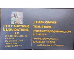 J to P  AUCTIONS & LIQUIDATIONS LLC