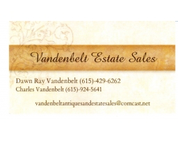 Vandenbelt Estate Sales