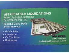 Affordable Liquidations by JJ Valentine