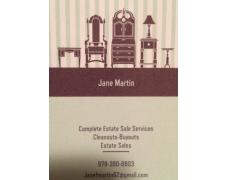 Jane Martin Estate Sales