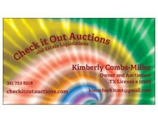 Check it out Auctions and Estate Liquidations