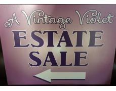 A Vintage Violet Estate Sale