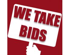 We Take Bids
