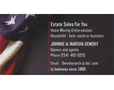 Estate Sales For You