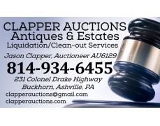 Clapper Auctions, Antiques & Estates